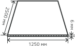 Лист нержавеющий  6х1250х2500 мм.  AISI 201 (12Х15Г9НД) горячекатаный,  просечно-вытяжной (ПВЛ)